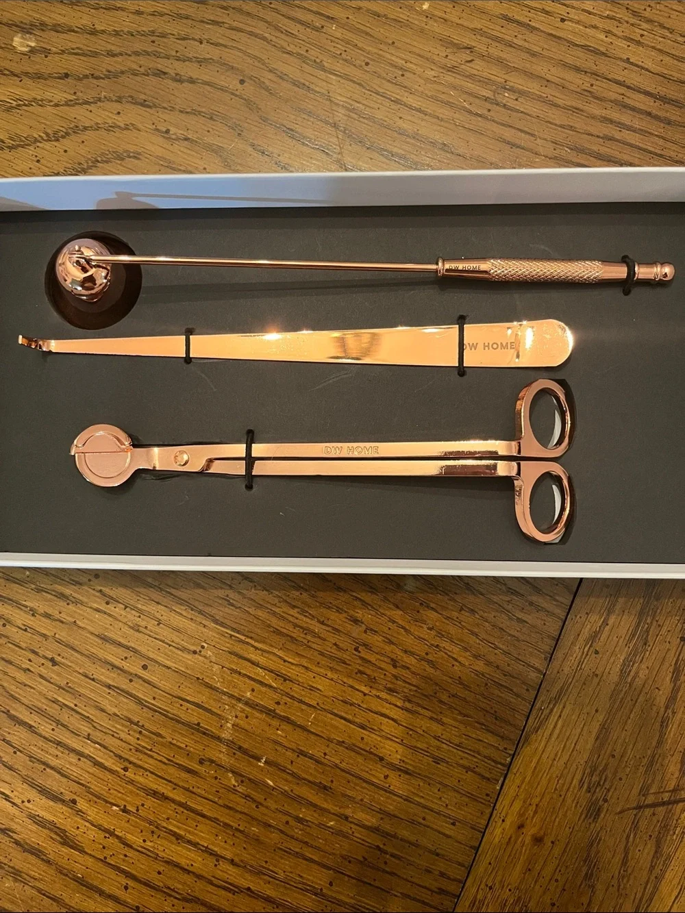 DW Rose Gold Candle Accessories